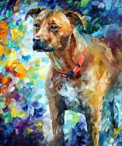 Leonid Dog Animal Art Paint By Numbers