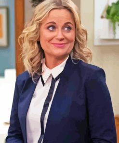Leslie Knope Sitcom Icon Paint By Numbers