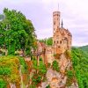 Historic Lichtenstein Castle Germany Paint By Numbers