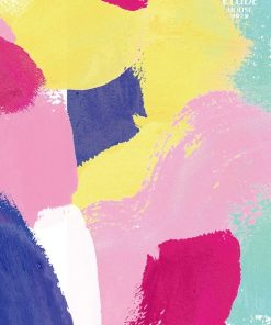 Light Colors Abstract Paint By Numbers