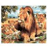 Lion Family Wildlife Paint By Numbers