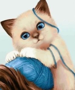 Kitten Delight Paint By Numbers