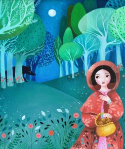 Red Riding Hood Animation Paint By Numbers