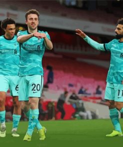 Liverpool Mohamed Salah Paint By Numbers