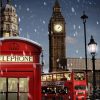 London Winter Scenery Paint By Numbers