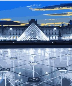 Louvre Paris Experience Paint By Numbers