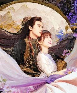 Love Between Fairy And Devil Romance Paint By Numbers