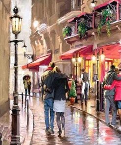 Lovers in Budapest Paint By Numbers