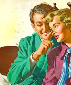 Romantic Couple Paint By Numbers