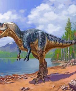 Dinosaur Art Paint By Numbers