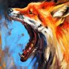 Red Fox Wildlife Paint By Numbers