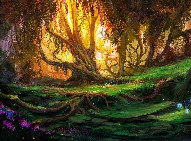 Finalizing Majestic Nature Scenery Paint By Numbers Artwork