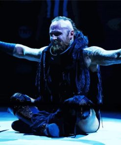 Malakai Black Wrestling Paint By Numbers