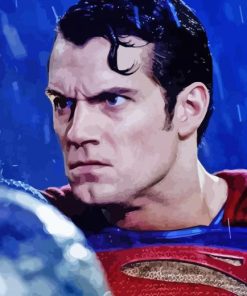Superman Movie Fans Paint By Numbers