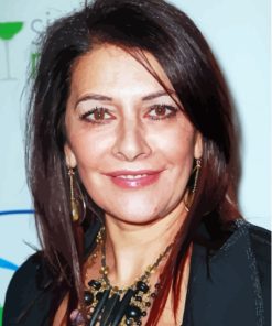 Marina Sirtis Famous Actress Paint By Numbers