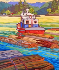 Maritime Heritage Boats Paint By Numbers