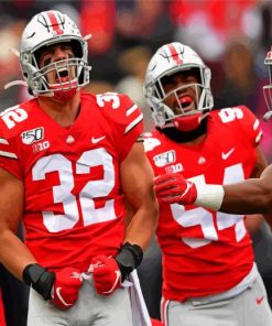 Maryland Terrapins Football Paint By Numbers