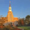 Massachusetts Temple Cityscape Paint By Numbers