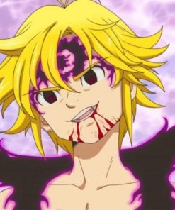 Meliodas Anime Paint By Numbers