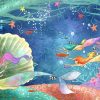 Mermaid Shell Animation Paint By Numbers