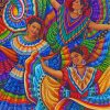 Mexican Folklorico Dancers Paint By Numbers