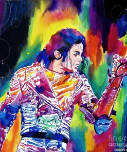 Michael Jackson Pop Art Paint By Numbers