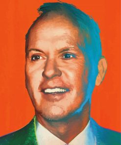 Michael Keaton Celebrity Paint By Numbers