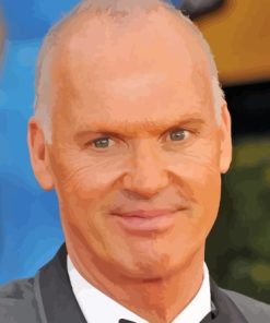 Michael Keaton Movie Star Paint By Numbers