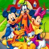 Mickey Mouse Friends Paint By Numbers