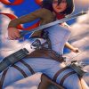 Mikasa Ackerman Anime Paint By Numbers