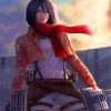 Attack on Titan Mikasa Ackerman Paint By Numbers