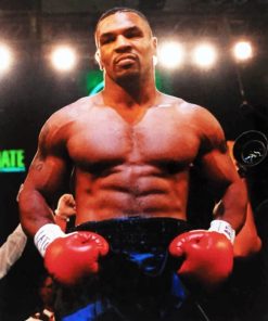 Mike Tyson Legendary Boxer Paint By Numbers
