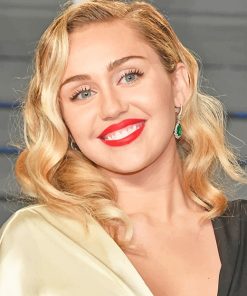 Miley Cyrus Celebrity Paint By Numbers