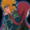 Minato and Kushina Anime Paint By Numbers