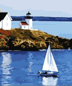 Ocean Seascape Wave Paint By Numbers