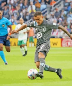 Minnesota United Football Paint By Numbers