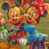 Minnie and Mickey Magic Paint By Numbers