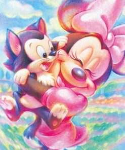 Minnie Mouse Animation Paint By Numbers