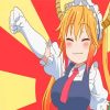Miss Koboyashis Dragon Maid Anime Paint By Numbers