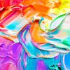 Colorful Abstract Paint By Numbers