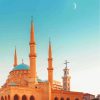 Mohammad AlAmin Beirut Mosque Paint By Numbers
