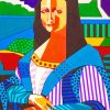 Mona Lisa Vibrant Pop Masterpiece Paint By Numbers