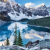 Moraine Lake Mountain Paint By Numbers