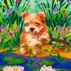 Adorable Morkie Dog Paint By Numbers