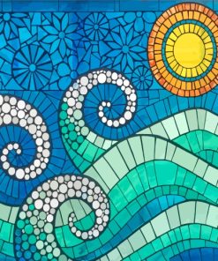 Vibrant Mosaic Creation Paint By Numbers