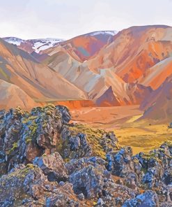 Mountain Views Paint By Numbers