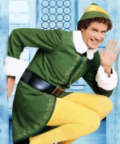 Elf Movie Cast Paint By Numbers