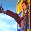 Mr Bean Comedy Icon Paint By Numbers