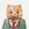 Wombat Wildlife Paint By Numbers