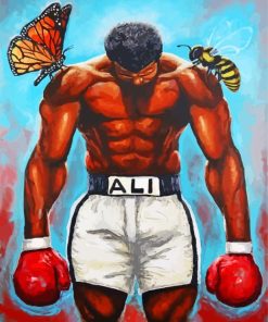 Muhammad Ali Boxing Legend Paint By Numbers